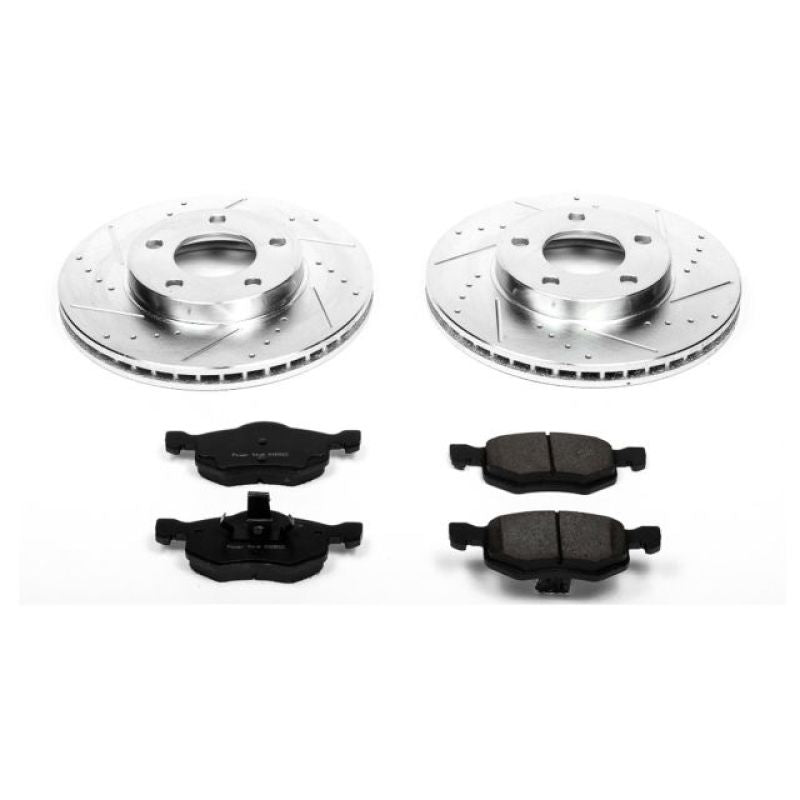 PowerStop Power Stop 01-07 Ford Escape Front Z23 Evolution Sport Brake Kit