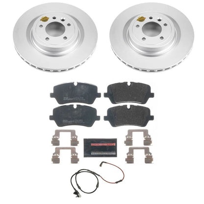 PowerStop Power Stop 2017 Land Rover Discovery Rear Euro-Stop Brake Kit