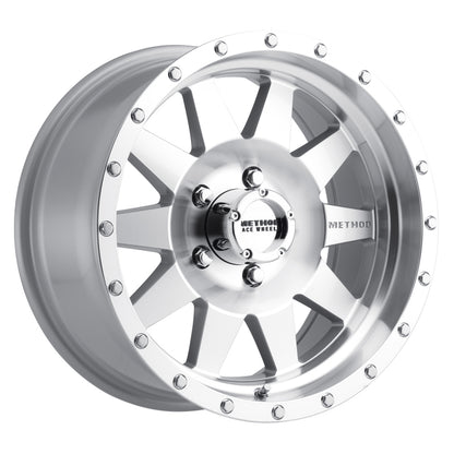 Method Wheels Method MR301 The Standard 16x8 0mm Offset 5x4.5 83mm CB Machined/Clear Coat Wheel