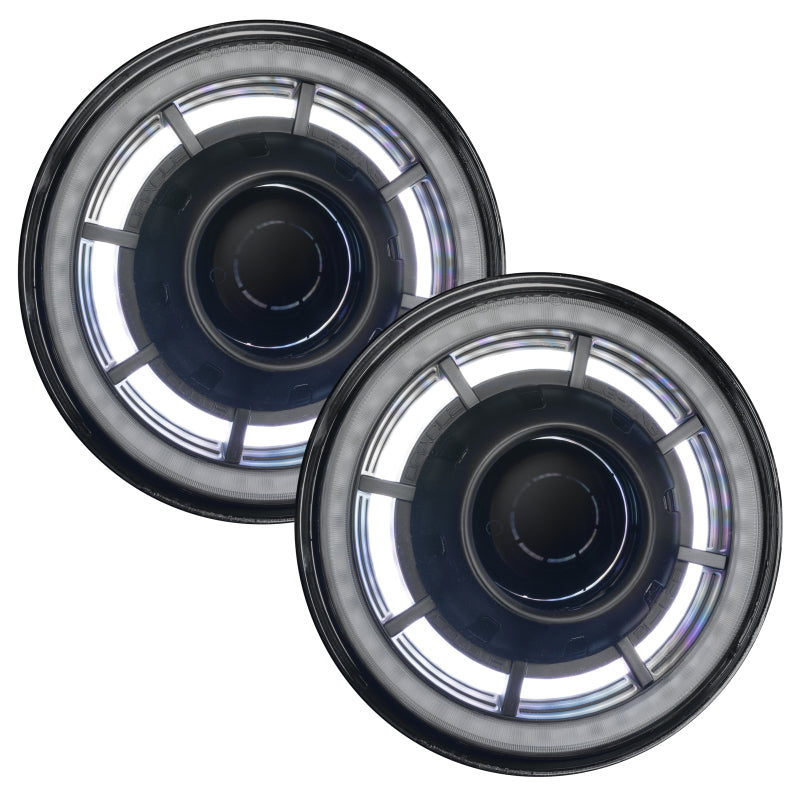 ORACLE Lighting Oracle Oculus 7in ColorSHIFT Bi-LED Projector Headlights for Jeep Wrangler JK