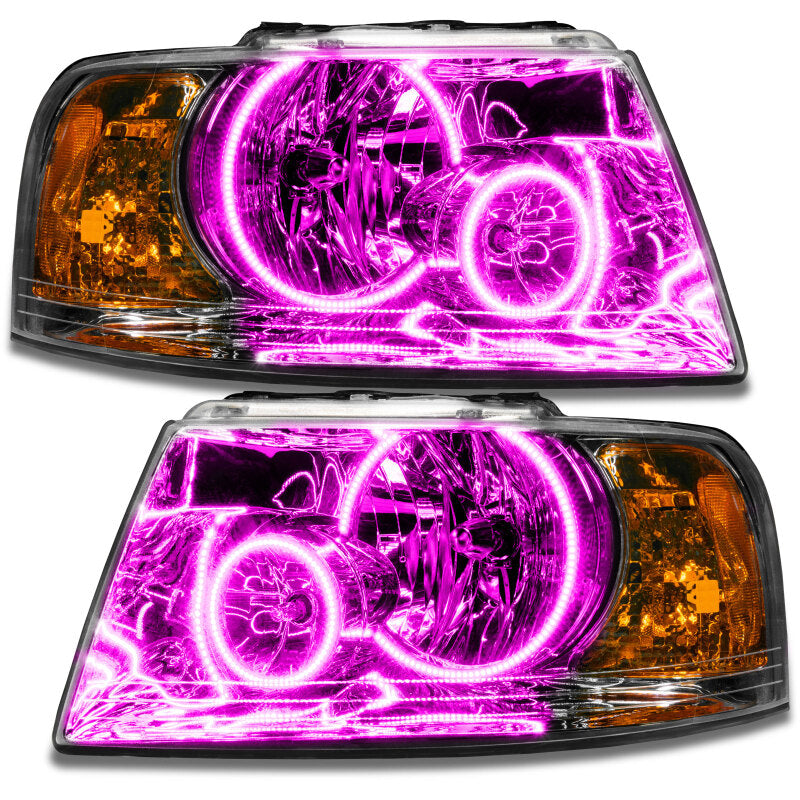 ORACLE Lighting Oracle 03-06 Ford Expedition SMD HL - Chrome - ColorSHIFT w/ Simple Controller