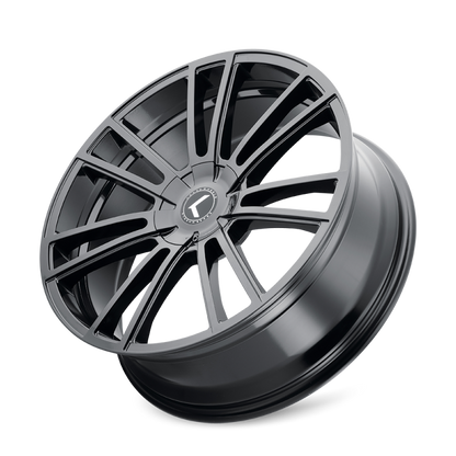 Kraze Wheels Kraze KR183 Spectra 18x8 / 5x115/120 BP / 40mm Offset / 74.1mm Hub Gloss Black Wheel