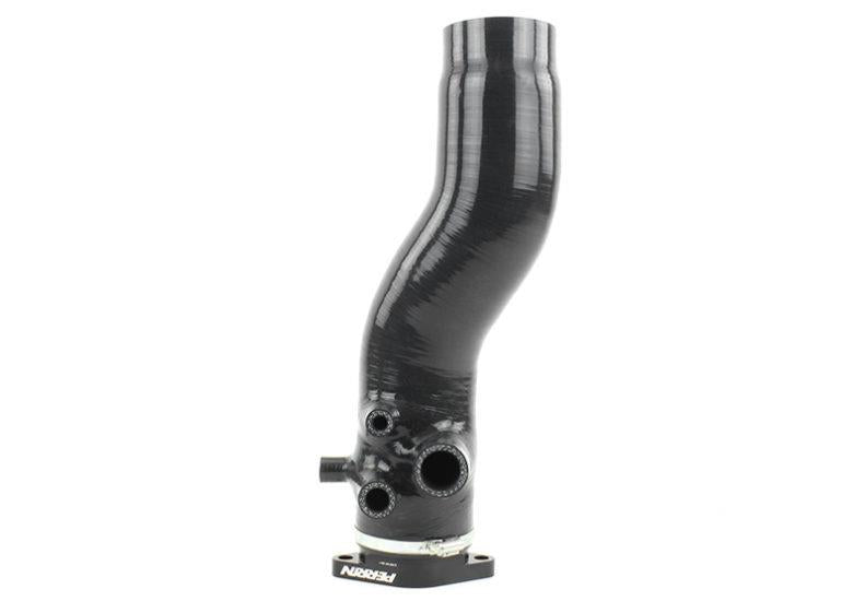 Perrin Performance PERRIN 15-21 Subaru WRX / 14-18 Forester XT Turbo Inlet Hose 3in. w/ Turbo Adapter Flange - Black