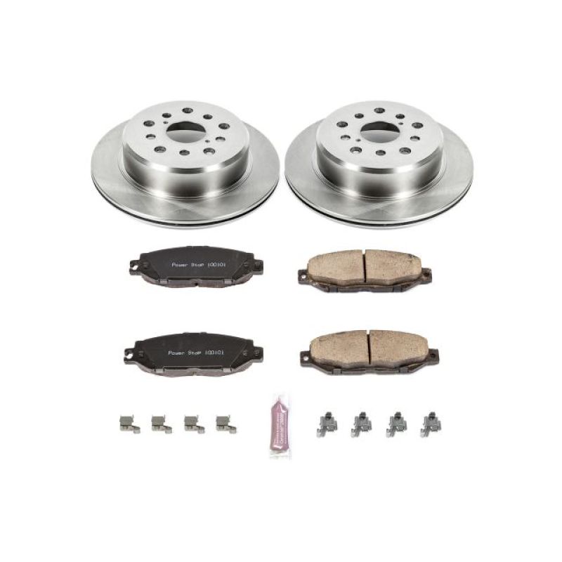 PowerStop Power Stop 99-00 Lexus SC300 Rear Autospecialty Brake Kit