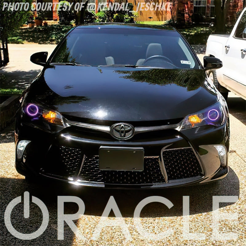 ORACLE Lighting Oracle 12-15 Toyota Camry LED Headlight Halo Kit - Amber