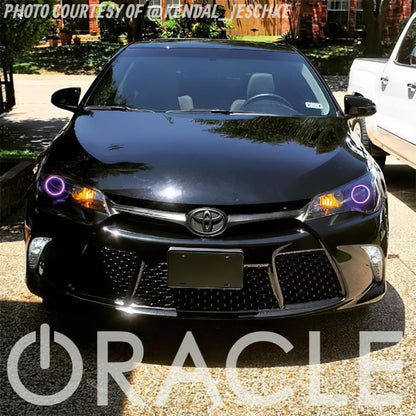 ORACLE Lighting Oracle 12-15 Toyota Camry LED Headlight Halo Kit - Amber