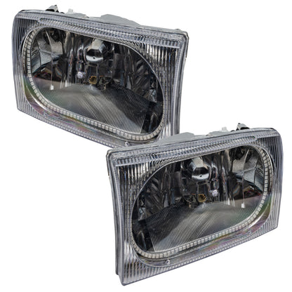 ORACLE Lighting Oracle 99-04 Ford F250 LED HL - ColorSHIFT w/o Controller