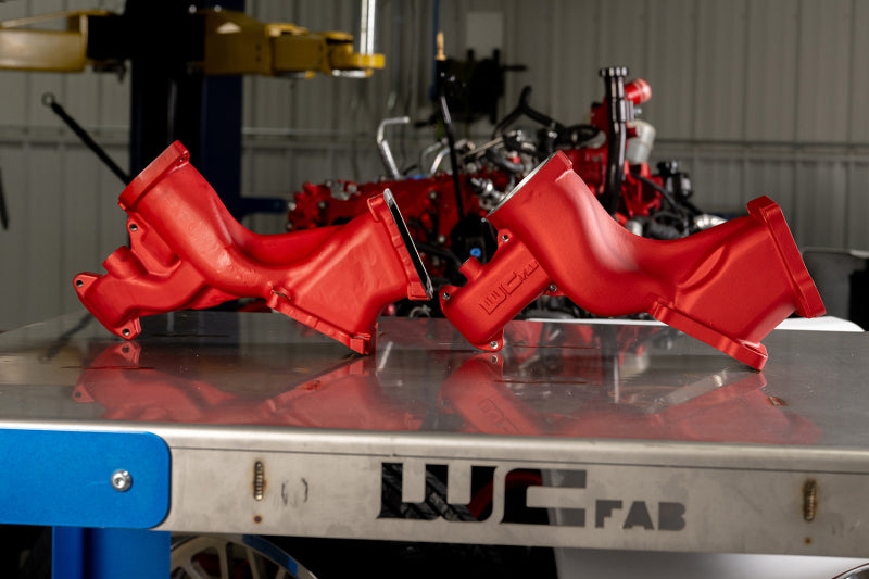 Wehrli 11-16 Chevrolet 6.6L LML Duramax High Flow Y-Bridge Kit - Candy Red