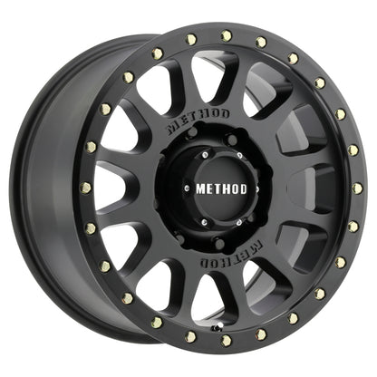 Method Wheels Method MR305 NV HD 17x8.5 0mm Offset 8x170 130.81mm CB Matte Black Wheel