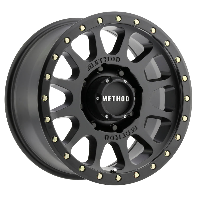Method Wheels Method MR305 NV HD 18x9 +18mm Offset 8x180 130.81mm CB Matte Black Wheel