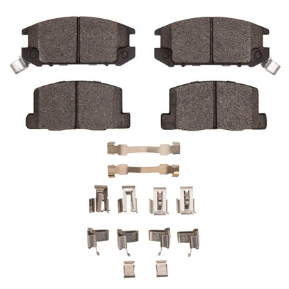 R1 Concepts R1 85-89 Toyota MR2 Rear Performance Sport Pads & Hardware Kit