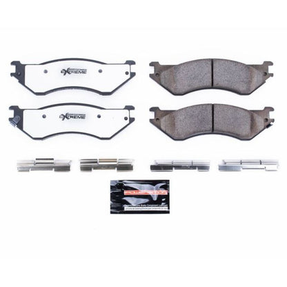 PowerStop Power Stop 01-08 Dodge Ram 2500 Rear Z36 Truck & Tow Brake Pads w/Hardware