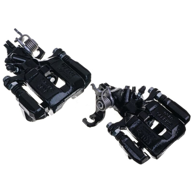 PowerStop Power Stop 04-08 Acura TSX Rear Black Caliper - Pair w/Bracket