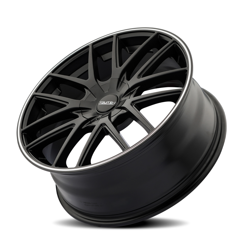 Touren 3260 TR60 17x7.5 / 4x100/114.3 BP / 42mm Offset / 67.1mm Hub Matte Black Machined Wheel