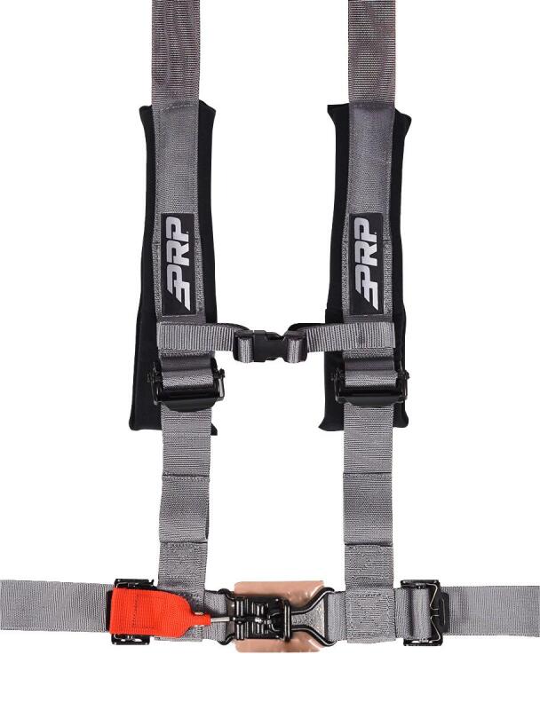 PRP Seats PRP 4.2 Harness with Latch / Link Lap Belt- Silver