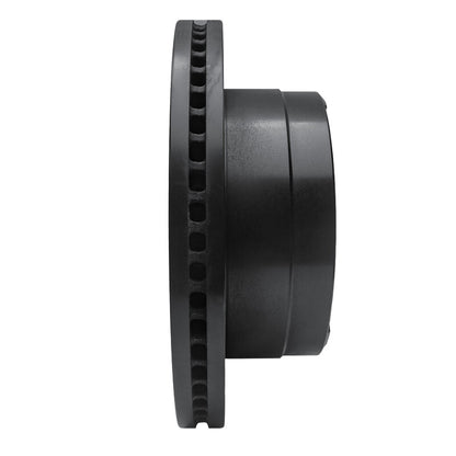R1 Concepts R1 11-22 Ford F-350 Super Duty 2WD Rear Left Drilled & Slotted Black Brake Rotor