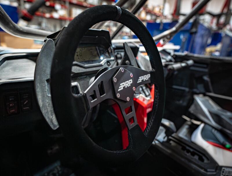 PRP Seats PRP Flat Suede Steering Wheel - Black