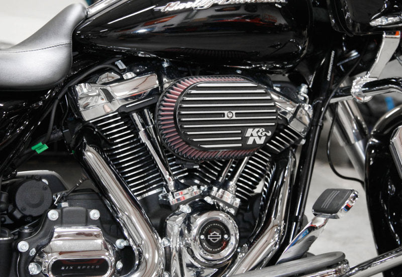 K&N Engineering K&N Street Metal Intake System for 12-16 Harley-Davidson Road King 103cl Side Draft Touring