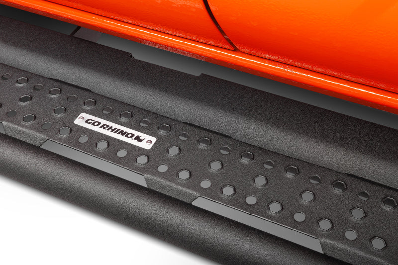 Go Rhino 21-23 Ford Bronco 2DR Sport Utility Dominator Xtreme D6 Side Steps 6in - 57in Long