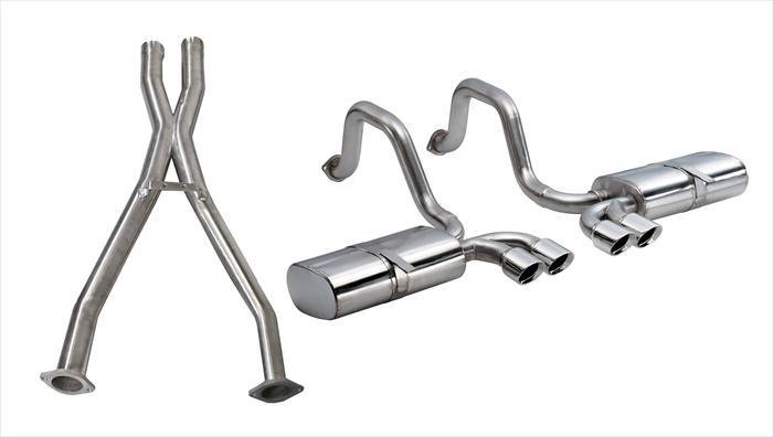 CORSA Performance CORSA 97-04 Corvette C5 Sport 2.5 Cat-Back Exhaust System 4in Twin Tips