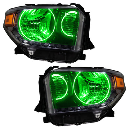 ORACLE Lighting Oracle 14-17 Toyota Tundra SMD HL - Dual Halo Kit - ColorSHIFT