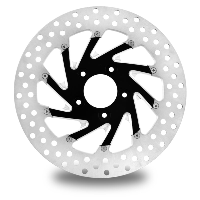 Performance Machine Disc/Carr 11.5 Del Rey Front Right - Contrast Cut Platinum