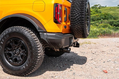 CORSA Performance Corsa 21-25 Ford Bronco 2.7L 2-Door 2.75in Cat-Back Dual Rear Exhaust w/ 4in Straight-Cut Black Tips