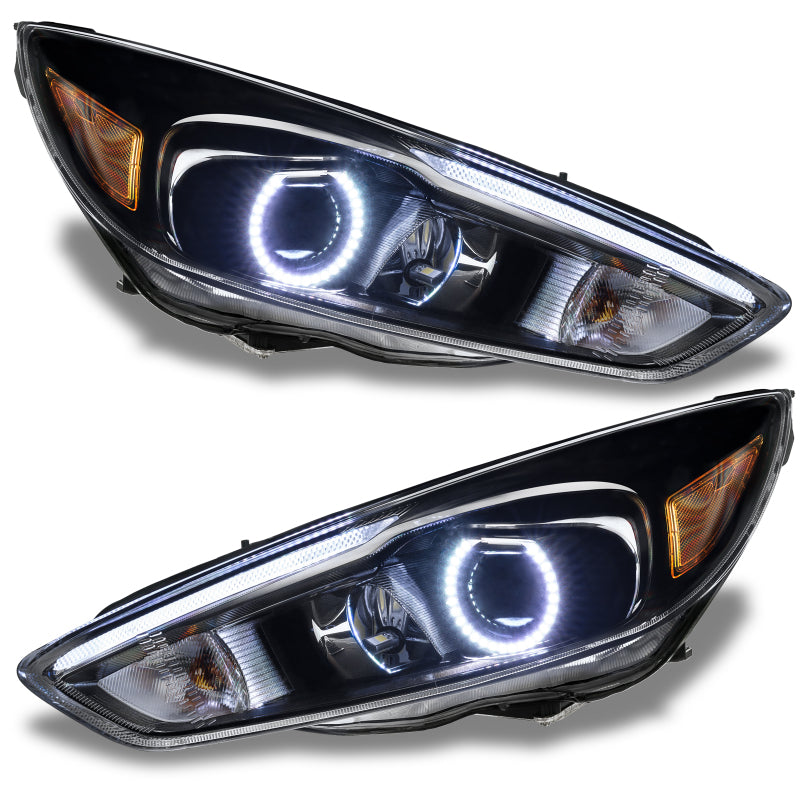 ORACLE Lighting Oracle 15-17 Ford Focus RS/ST DRL Upgrade w/ Halo Kit - ColorSHIFT w/ Simple Controller