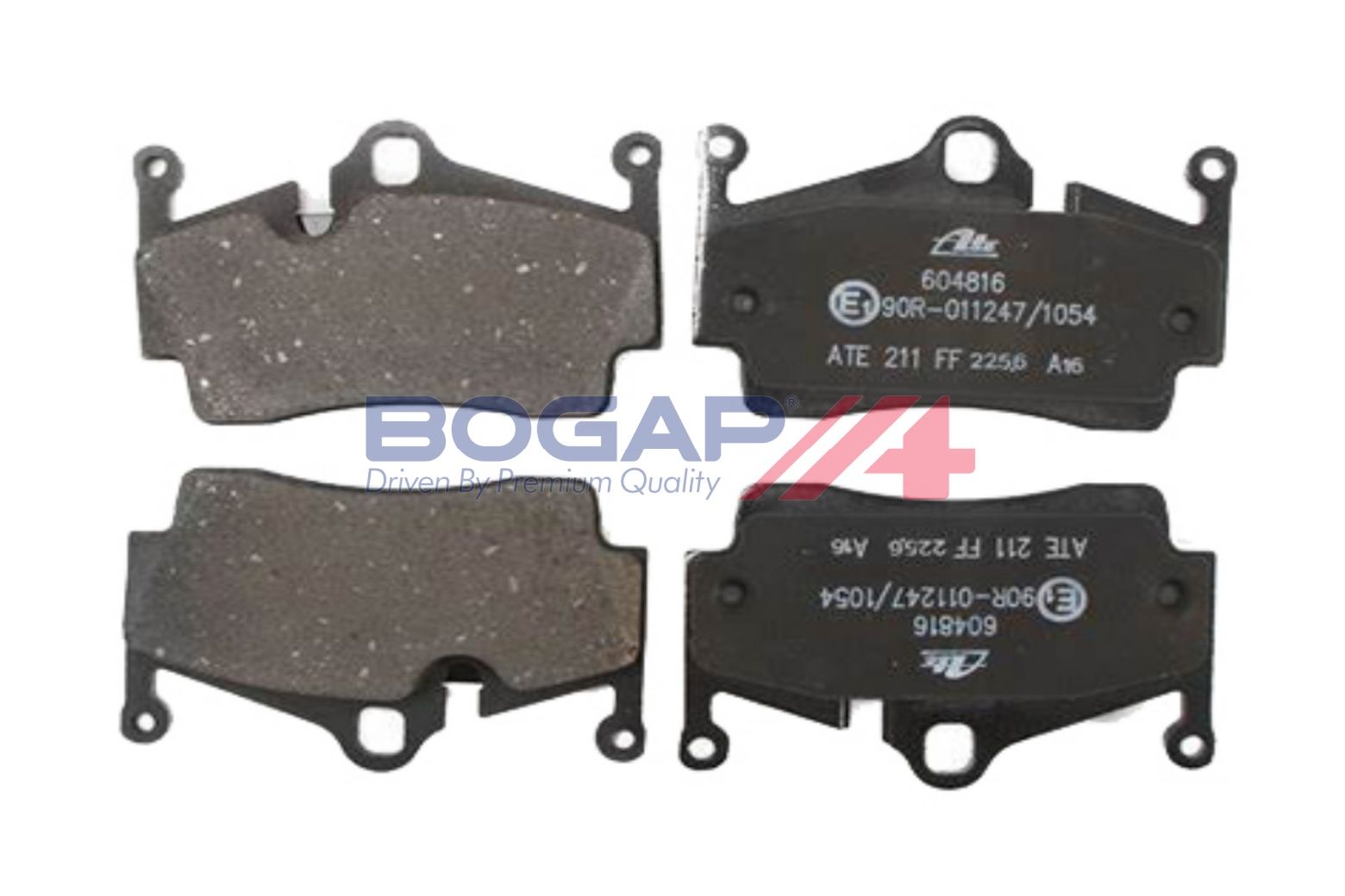 BOGAP A8210205 Brake Pad Set, Disc Brake