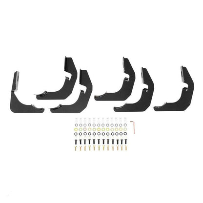 Westin 18-26 Jeep Wrangler JL Unlimited 4DR PRO TRAXX 4 Oval Nerf Step Bars - Textured Black