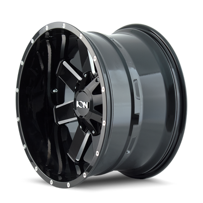 ION Wheels ION Type 141 18x9 / 5x127 BP / 0mm Offset / 87.1mm Hub Gloss Black Milled Wheel