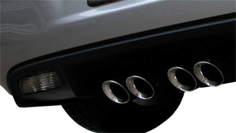 CORSA Performance Corsa 2005-2007 Chevrolet Corvette C6 6.0L V8 Polished Sport Axle-Back Exhaust