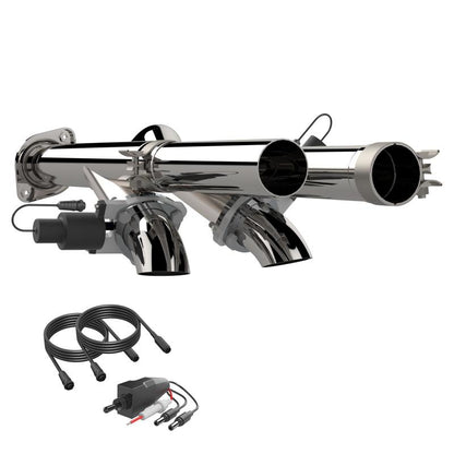 QTP 2017-2020 Ford F-150 Raptor QTP Aggressor Cutout Pipes