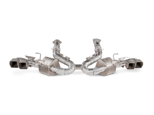 Akrapovic Akrapovic 2020 Chevrolet Corvette Stingray (C8) OPF/GPF Slip-On Line (Titanium) w/ Titanium Tips