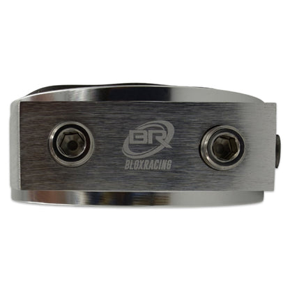 BLOX Racing Oil Filter Block Adapter Silver / For Oil Pressure / Oil Temperature