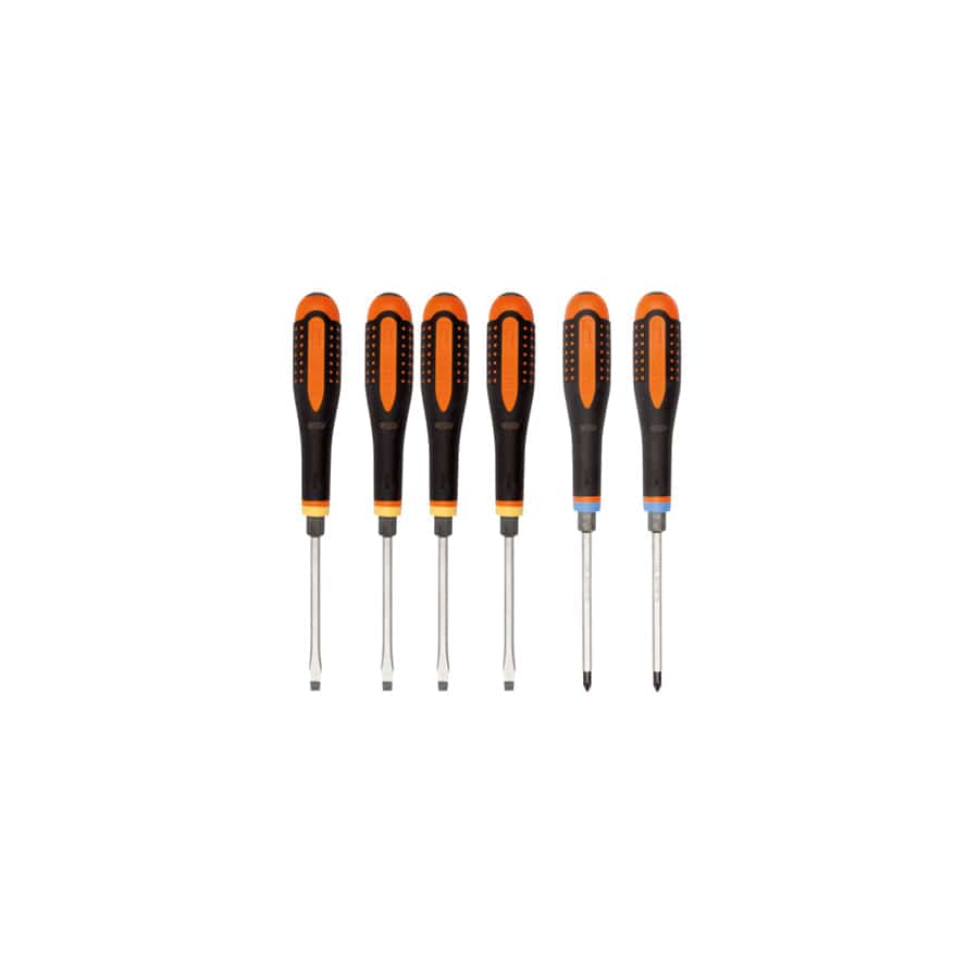 Bahco BAH9882TB BE-9882TB ERGO Through Blade Screwdriver Set, 6 Piece