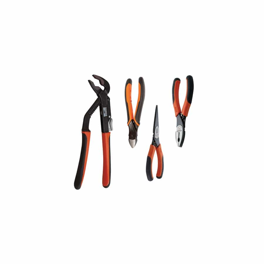 Bahco BAH9897 9897 Plier Set, 4 Piece