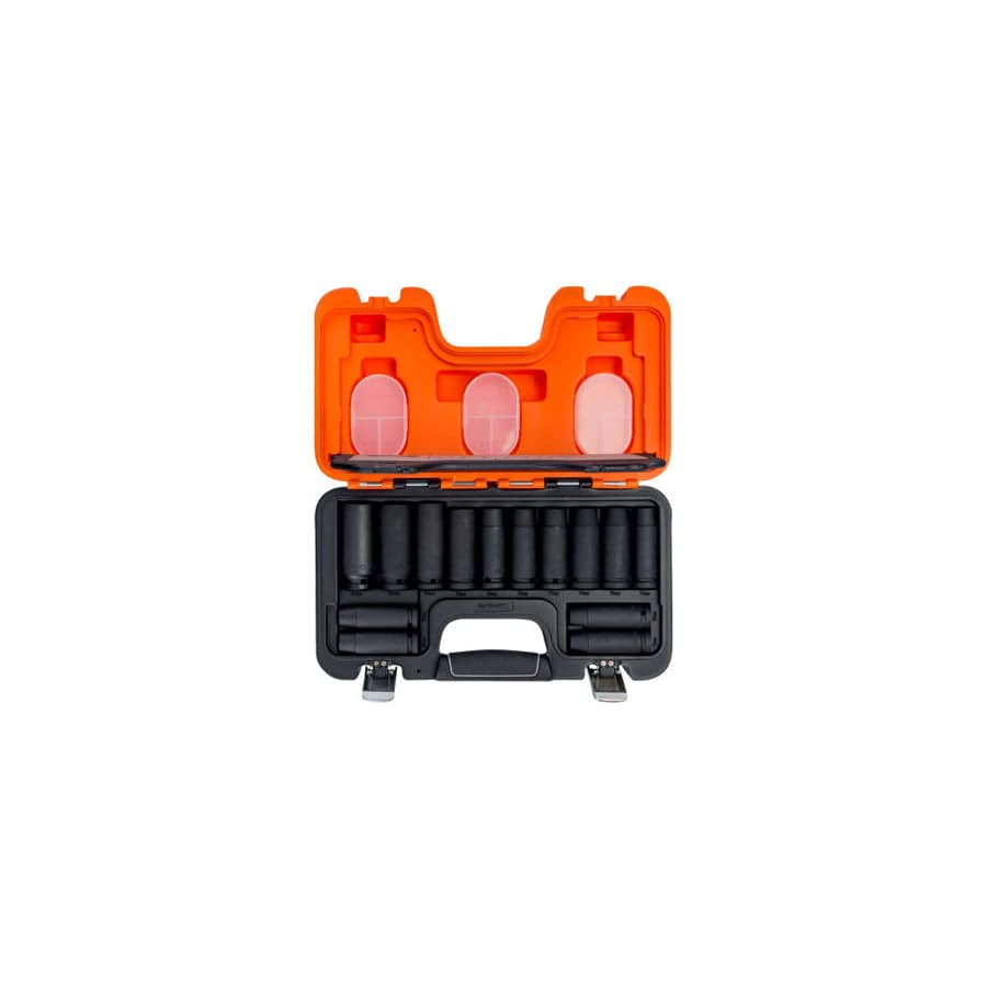 Bahco BAHDDS14 DD/S14 1/2in Drive Deep Impact Socket Set, 14 Piece