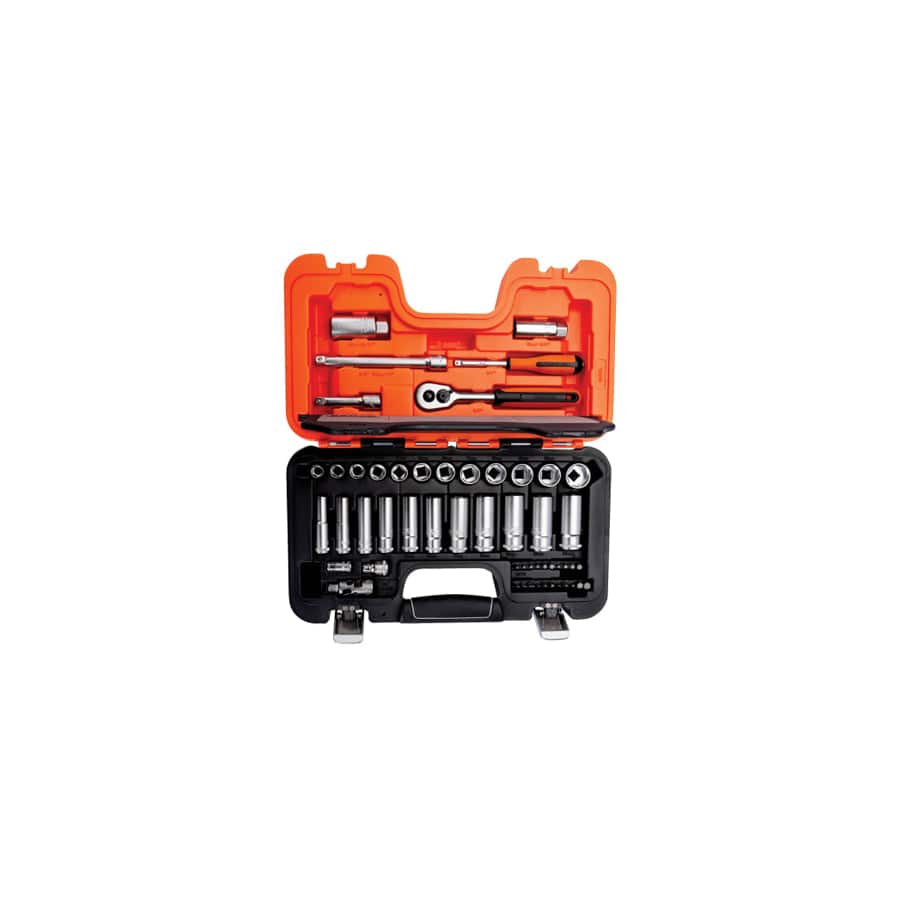 Bahco BAHS330L S330L 3/8in Deep Drive Socket Set, 53 Piece