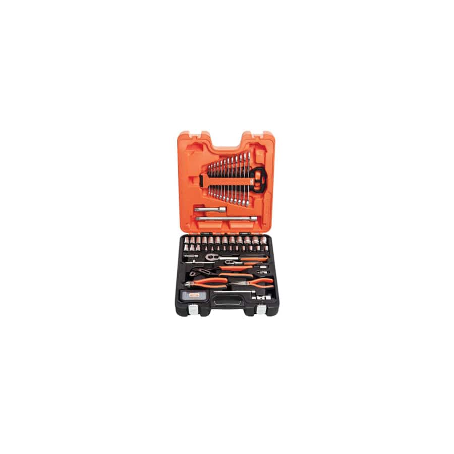 Bahco BAHS81MIX S81MIX 1/4 & 1/2in Drive Socket Spanner & Pliers Set, 81 Piece