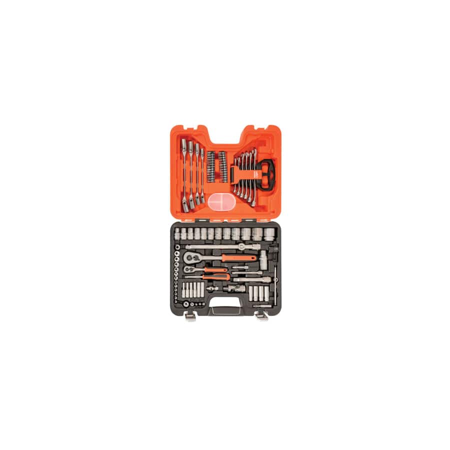 Bahco BAHS910 S910 1/4 & 1/2in Drive Socket & Spanner Set, 92 Piece