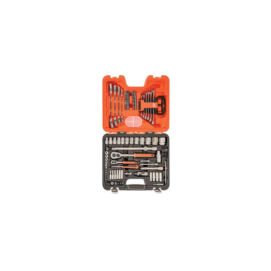 Bahco BAHS910 S910 1/4 & 1/2in Drive Socket & Spanner Set, 92 Piece