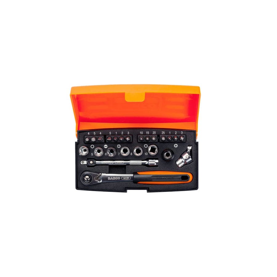 Bahco BAHSL24 SL24 1/4in Drive Socket Set, 24 Piece