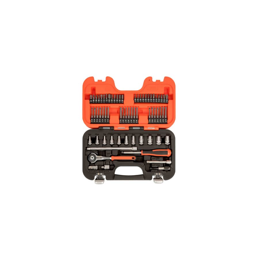 Bahco BAHSW65 SW65 1/4in Drive Swivel Socket Set, 65 Piece