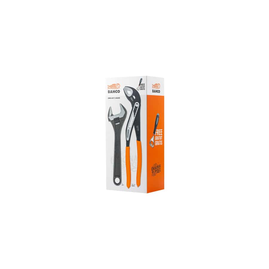 Bahco BAHWPADJSET Original Slip Joint & Adjustable Set