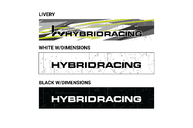 Hybrid Racing HYB-STI-00-06 Dimensions Sunstrip