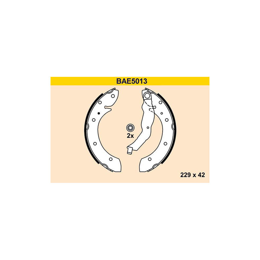 Barum Bae5013 Brake Shoe Set for BMW 3 Series