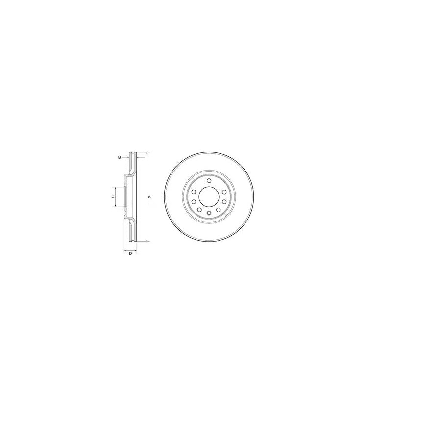 Barum Bar25142 Brake Disc