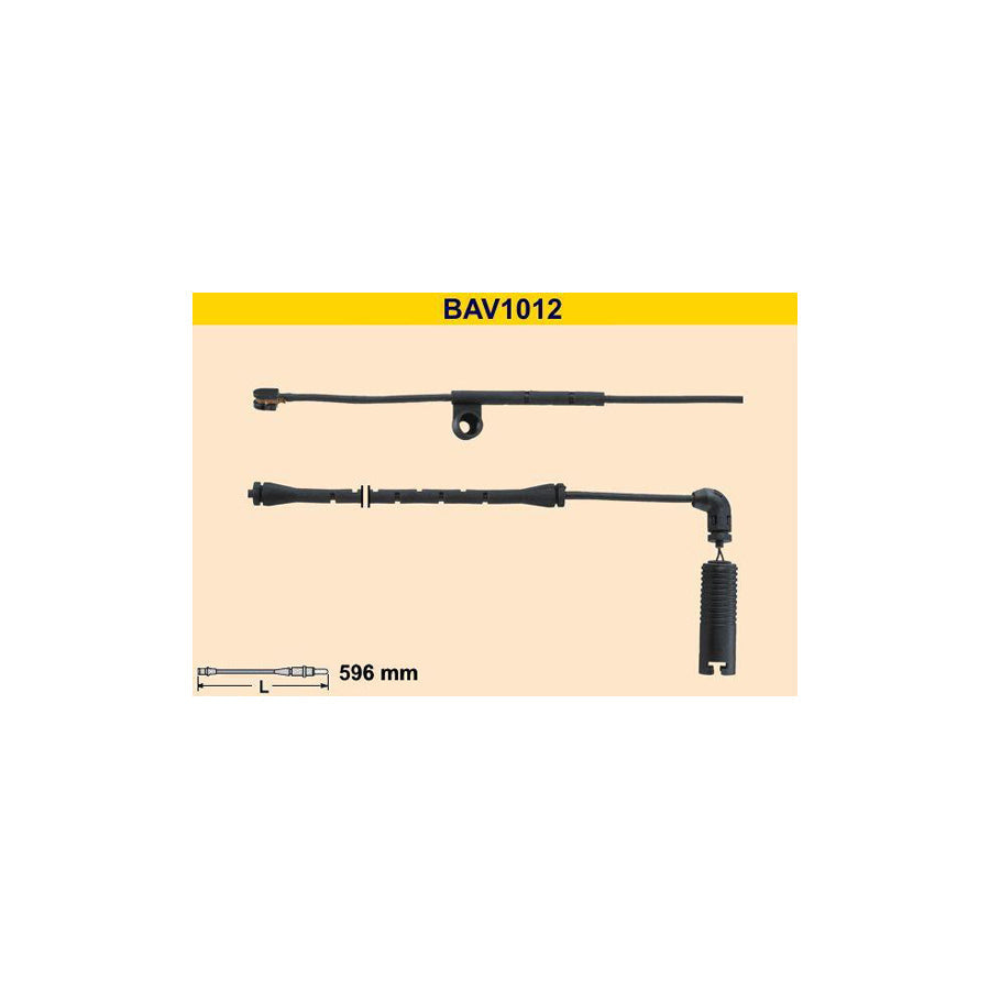 Barum Bav1012 Brake Pad Wear Sensor