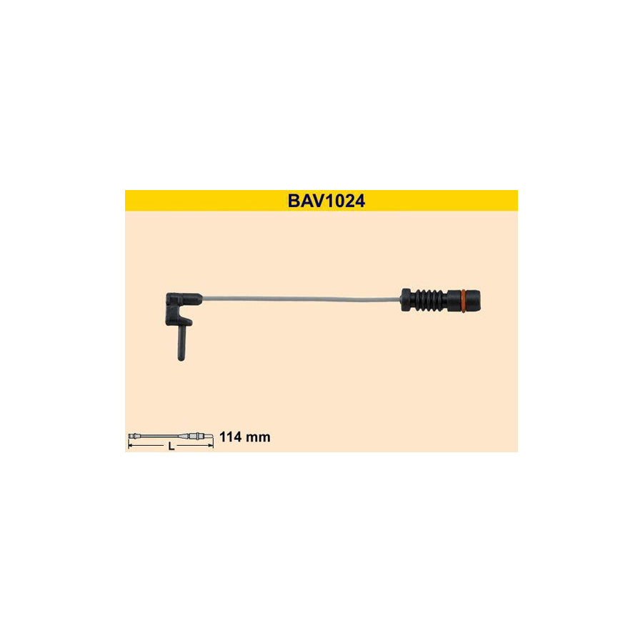 Barum Bav1024 Brake Pad Wear Sensor Suitable for Mercedes-Benz ML-Class (W163)